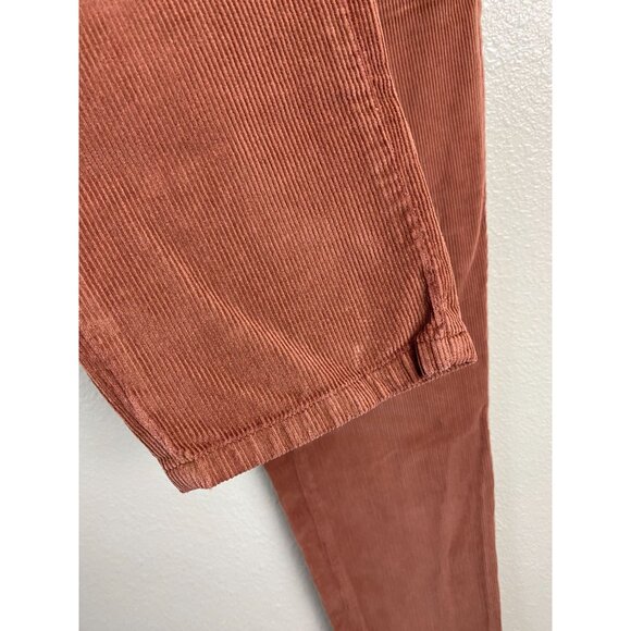 Poetry Womens Corduroy Pants Rust Brown size 4 Slim straight Capsule Neutral - Picture 14 of 16